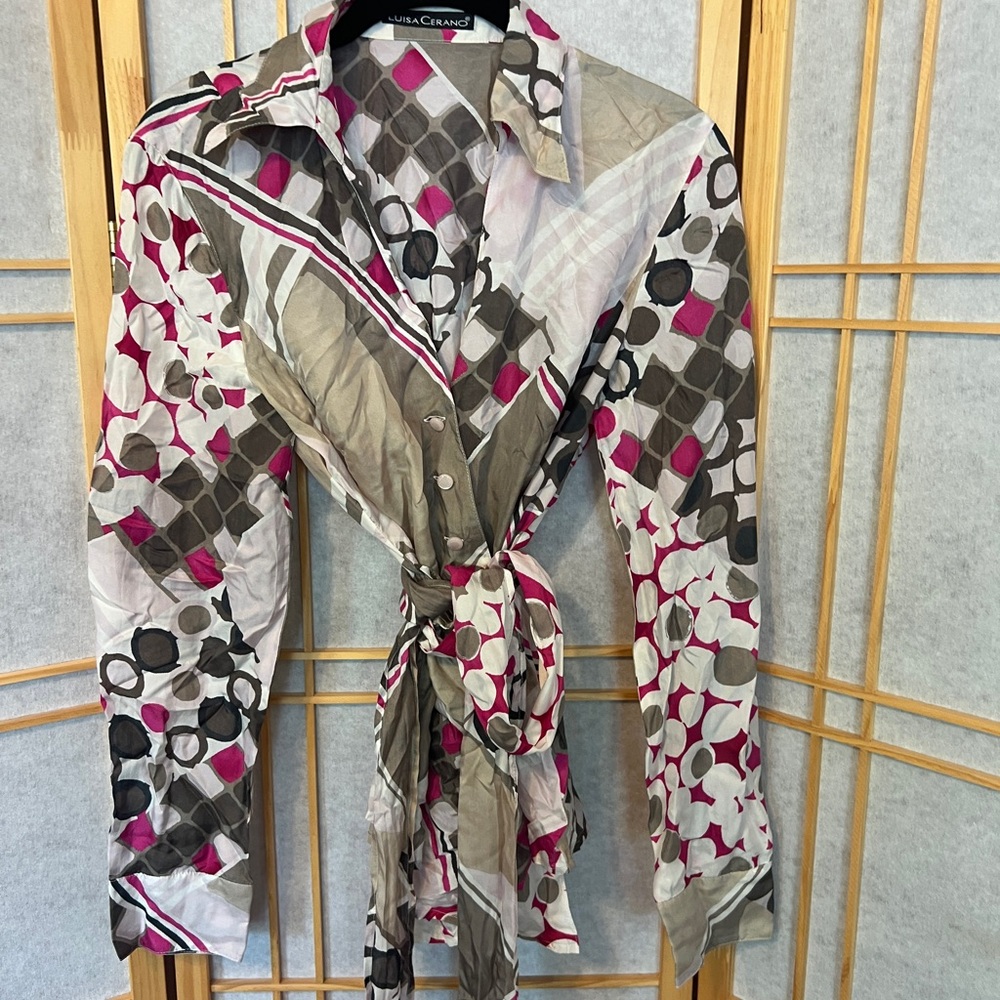 Luisa Cerano Buttondown Blouse